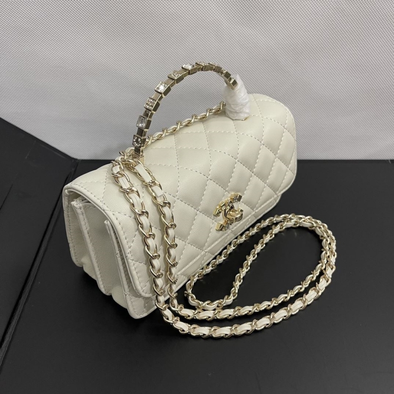 Ch**el top handle bags